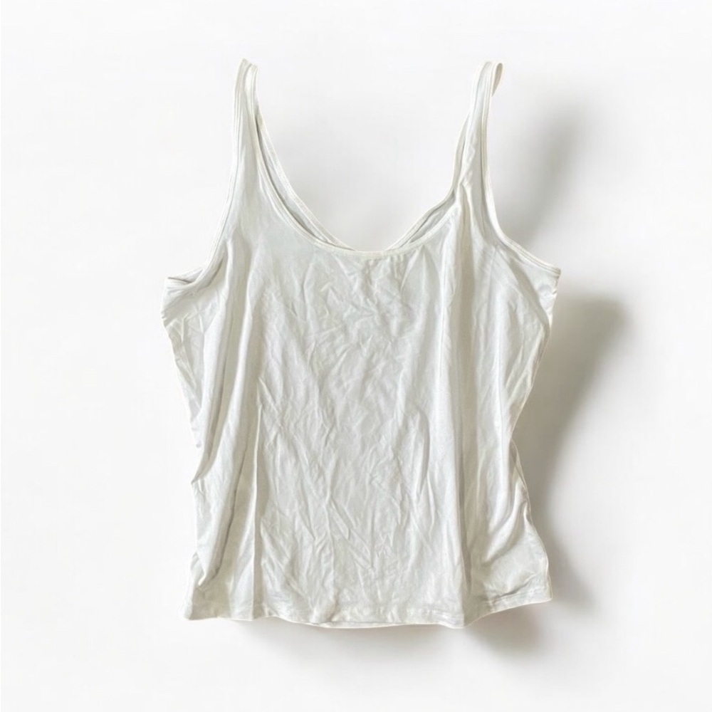 Cleo Cream Relaxed Tank Top